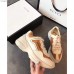 Gucci Vetements Calfskin Patchwork Sneakers White/Orange 2018