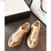 Gucci Vetements Calfskin Patchwork Sneakers White/Orange 2018