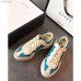 Gucci Vetements Calfskin Patchwork Sneakers White/Blue 2018