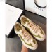 Gucci Vetements Calfskin Patchwork Sneakers White/Green 2018