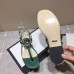 Gucci Crystal GG Glass Pearl On Heel Thong Sandals Green 2017