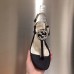 Gucci Crystal GG Glass Pearl On Heel Thong Sandals Black 2017