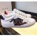 Gucci Ace embroidered low-top sneaker white leather(GD5027-721301)