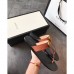 Gucci Leather Thong Sandals with Double G 497444 Brown