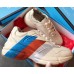 Gucci Rhyton Leather Sneakers Web Print Ivory 2019