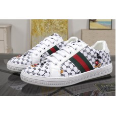 Men&#8217;s GG Disney x Gucci Ace sneaker Black/White mini GG Supreme canvas with Mickey Mouse print