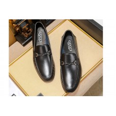 Mens Gucci Leather loafer with Black leather