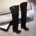 Gucci Leather Over-The-Knee Boots 522689 Black 2018