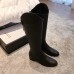 Gucci GG Leather High Boots Black 2018