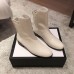 Gucci GG Leather Ankle Boots White 2018