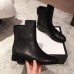 Gucci GG Leather Ankle Boots Black 2018