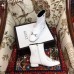 Gucci Horsebit Leather Boots White 2018