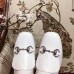 Gucci Horsebit Leather Boots White 2018