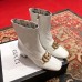 Gucci Patent Leather Ankle Boots With Double G White 2018