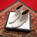 Gucci Jordaan Horsebit Leather Ankle Boots 496619 White 2018