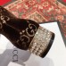 Gucci Horsebit GG Velvet Ankle Boots With Crystals Coffee 2018