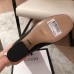 Gucci Heel 6.5cm Horsebit Leather Knee Boots Black 2018