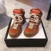 Gucci Flashtrek High-Top Lovers Sneakers Orange 2018