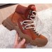 Gucci Flashtrek High-Top Lovers Sneakers Orange 2018