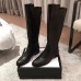 Gucci GG and Leather High Boots Black 2018
