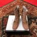 Gucci GG Canvas Ankle Boots 525332 Beige with Double G 2018