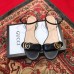 Gucci Leather Double G Flat Sandals 524631 Black 2019