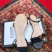 Gucci Leather Double G Flat Sandals 524631 Black 2019