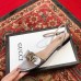 Gucci Leather Double G Flat Sandals 524631 Silver 2019