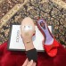 Gucci Heel 2cm Patent Leather Silver-toned Spikes Mules with Bow Red 2019