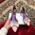 Gucci Heel 8cm Patent Leather Silver-toned Spikes Sandals with Bow Nude Pink 2019
