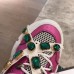 Gucci Flashtrek Sneakers Fuchsia with Removable Crystals 2019