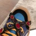 Gucci Flashtrek Sneakers Blue with Removable Crystals 2019