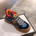 Gucci Flashtrek Sneakers Blue with Removable Crystals 2019