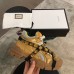 Gucci Flashtrek Sneakers Gold with Removable Crystals 2019