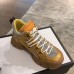 Gucci Flashtrek Sneakers Gold with Removable Crystals 2019