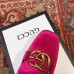 Gucci Velvet Mid-heel Pumps with Double G 526465 Pink 2018