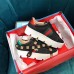 Gucci Web Bee Ace Platform 4cm Sneakers Black with Removable Crystals 2019