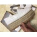 Gucci Leather Platform Espadrilles White With Double G 2019