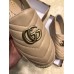 Gucci Leather Platform Espadrilles Nude With Double G 2019