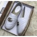 Gucci Leather Espadrilles With Double G 551890 White 2019