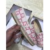 Gucci Canvas G Logo Espadrilles Creamy/Red 2019