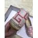 Gucci Canvas G Logo Espadrilles Creamy/Red 2019