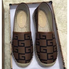 Gucci Canvas G Logo Espadrilles Brown 2019