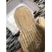 Gucci Leather Platform Espadrilles Slippers With Double G Nude 2019