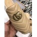 Gucci Leather Platform Espadrilles Slippers With Double G Nude 2019