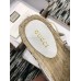 Gucci Leather Espadrilles Slippers With Double G 551881 White 2019
