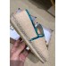 Gucci Chevron Raffia Espadrilles With Double G 577374/578547 Nude/Turquoise 2019
