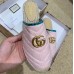 Gucci Chevron Raffia Espadrilles Slippers With Double G Pink 2019