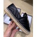 Gucci Glitter Espadrilles Black With Crystal Double G 2019