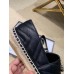 Gucci Glitter Espadrilles Black With Crystal Double G 2019